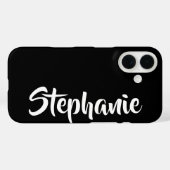 Kies gepersonaliseerde Jumbo Vetgedrukte naam Case-Mate iPhone Case (Achterkant (horizontaal))