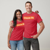 Kies geschenk voor het leven t-shirt (Unisex)