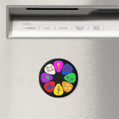 Kies gewoon gitaarplectrums magneet (Insitu (Vaatwasser))