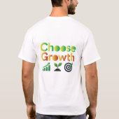 Kies Groei T-shirt (Achterkant)