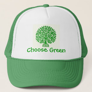 Kies Groene Hoed Trucker Pet