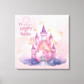 Kies Happy Canvas Afdruk (Voorkant)