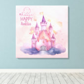 Kies Happy Canvas Afdruk (Insitu (Houten vloer))