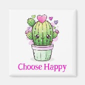 Kies Happy floral magneet (Voorkant)