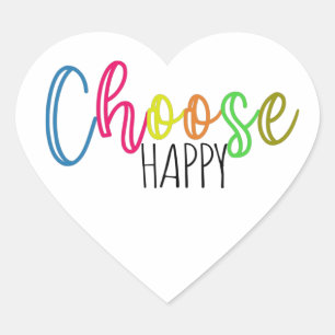 Kies Happy Hart Sticker