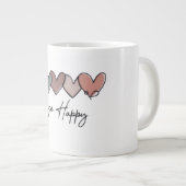 Kies Happy Heart Mok Ontwerp (Voorkant rechts)