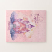 Kies Happy Palace op de Pink Cloud aanpasbaar Legpuzzel (Horizontaal)