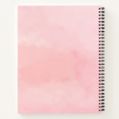 Kies Happy Palace op de Pink Cloud aanpasbaar Notitieboek (Achterkant)