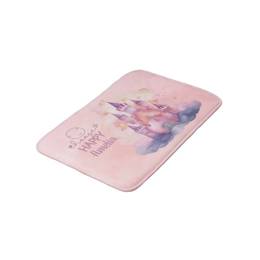 Kies Happy Palace op de Pink Cloud Badmat (Gekanteld)