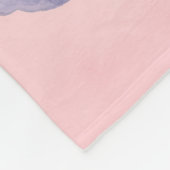 Kies Happy Palace op de Pink Cloud Fleece Deken (Hoek)