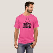 Kies Happy PNG PDF, Happy Face, Inspirerend T-shirt (Voorkant volledig)