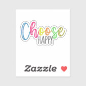 Kies Happy Sticker (Vel)