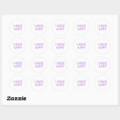 Kies Happy Sticker (Vel)
