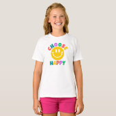 Kies Happy T-Shirt (Voorkant volledig)