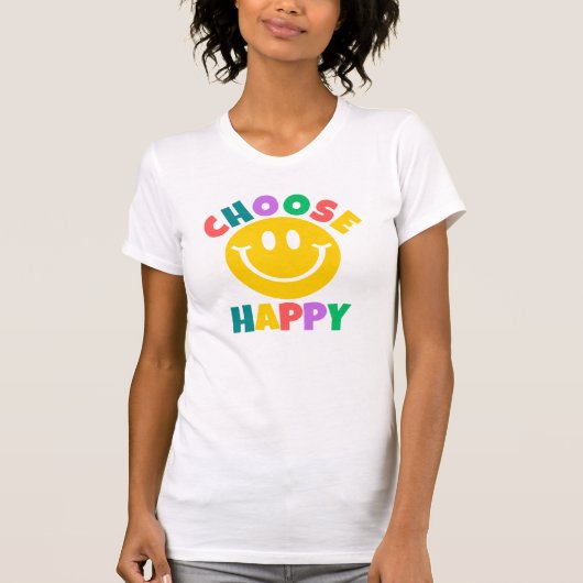 Kies Happy T-Shirt (Voorkant)