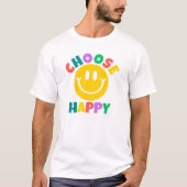 Kies Happy T-Shirt (Voorkant)