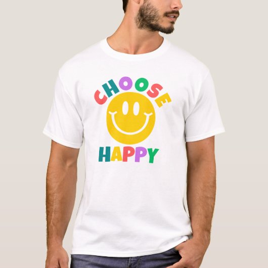 Kies Happy T-Shirt (Voorkant)