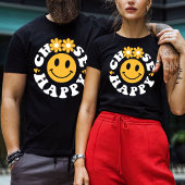 Kies Happy T-Shirt, Trendy Unisex T-shirt