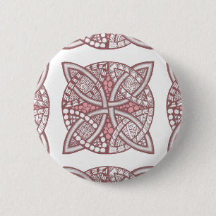 Kies het decoratieve patroon van de Kleur Celtic K Ronde Button 5,7 Cm