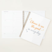 Kies het Goede – Positief Citatontwerp Planner (Display)