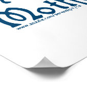 Kies het leven, je moeder deed het. poster (Hoek)