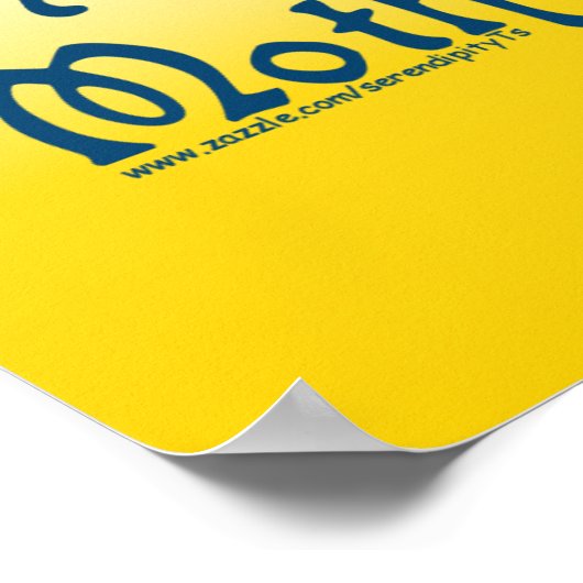 Kies het leven, je moeder deed het. poster (Hoek)