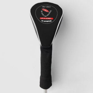 Kies het minder gevolgde pad golfheadcover