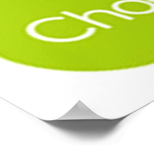 Kies het Poster Mijn Bord - in vele formaten (Hoek)