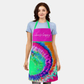 Kies het Schort van de Al-over Druk van de Tie van (Gedragen)