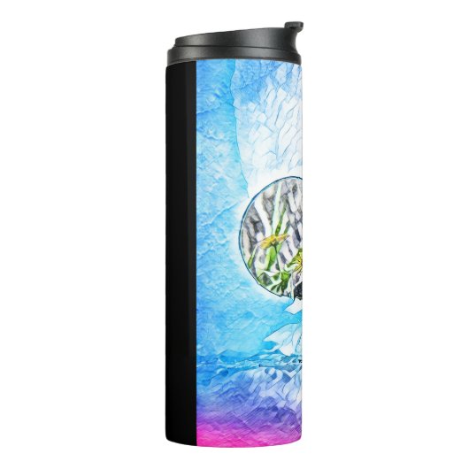 Kies het thermosbeker (Gedraaid links)