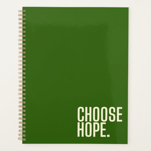 kies hoop. Agenda en planners (Voorkant)