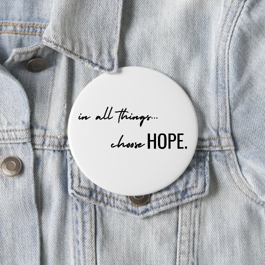 kies hoop. in alles. Moderne knop Ronde Button 4,0 Cm (In situ)