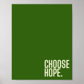 kies hoop. Poster en Prints (Voorkant)