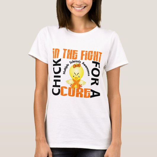 Kies in de strijd tegen multiple sclerose MS T-shirt (Voorkant)