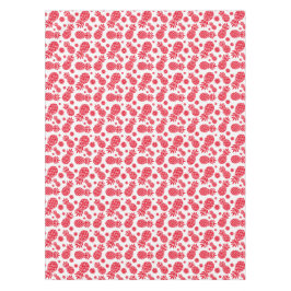 Kies je eigen achtergrondkleur witte ananas tafelkleed