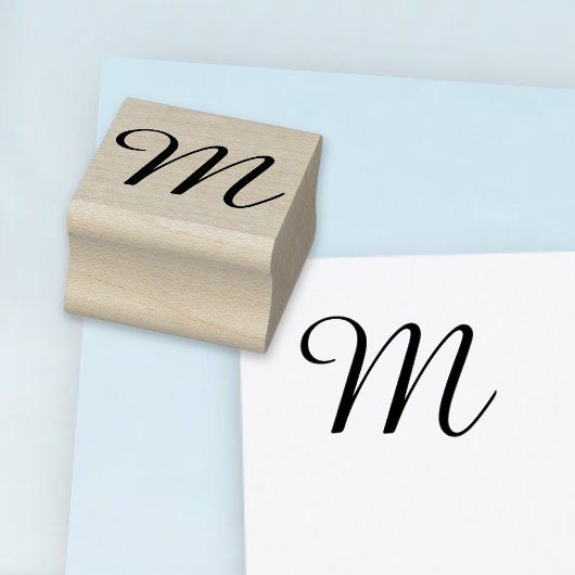 Kies je eigen brief | Lettertype: Amazone Rubberstempel