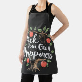 Kies je eigen geluk Apple Picking Season Herfst Schort (Insitu)