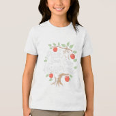 Kies je eigen geluk Apple Picking Season Herfst Tri-Blend Shirt (Voorkant)