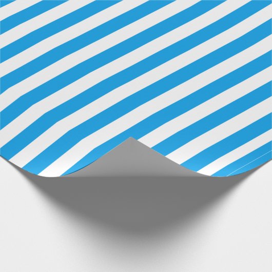 Kies je eigen kleur Striped Stripes Cadeaupapier (Hoek)