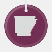 Kies Je Eigen Kleuren Arkansas Kaart Vorm
