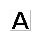 Kies Je Eigen Letter | Lettertype: Folio Medium Rubberstempel (Afrduk)