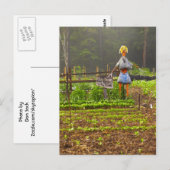 Kies je eigen meloenen briefkaart (Voorkant / Achterkant)