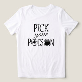 Kies je gif | Grappige heksenhumor Halloween Tri-Blend Shirt