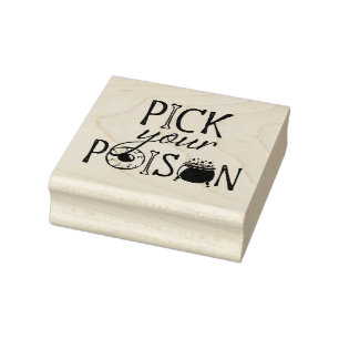 Kies Je Gif Halloween Heks Rubberstempel