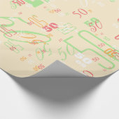 kies je jaar gewoon. cadeaupapier (Hoek)