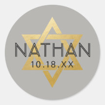 KIES JE KLEUR Bat Bar Mitswa Ster van David Naam