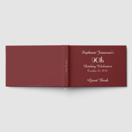 KIES JE KLEUR Verjaardagsfeest Herinnering/Gastenb Gastenboek