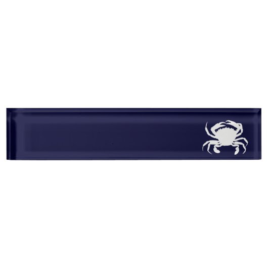 Kies Je Kleuren Krab Vorm Naambordje (Voorkant)