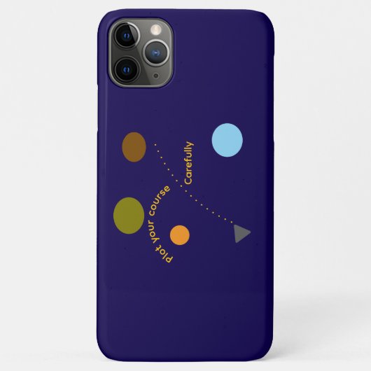 "Kies je koers" iPhone / iPad hoes (Achterkant)
