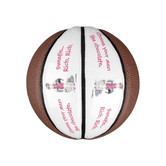 Kies je mannen als Chocolade, Rich Basketbal (Verticaal)